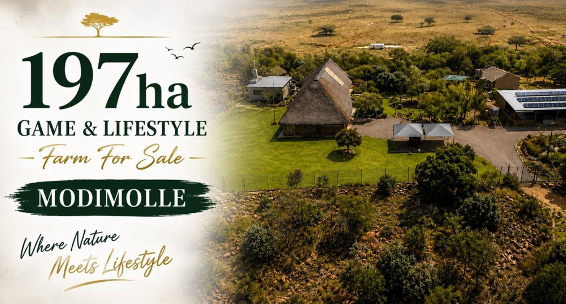 6 Bedroom Game Farm or Lodge for Sale - Limpopo